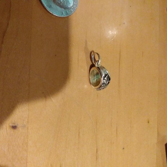 Vintage Class of 1996 Class Ring Charm wBlue Stone - Picture 5 of 7